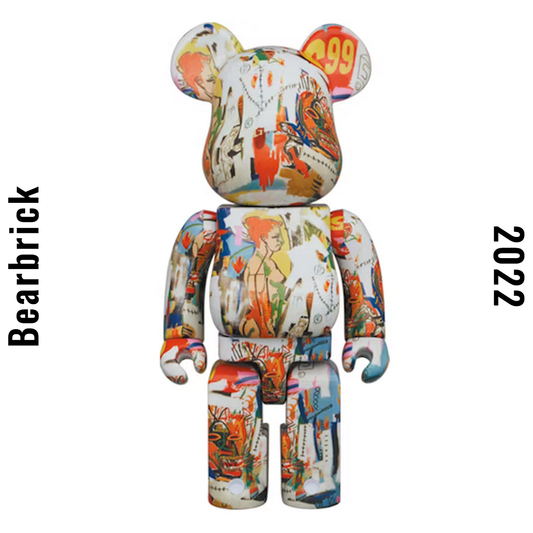 Bearbrick Andy Warhol x JEAN-MICHEL BASQUIAT #4 400%