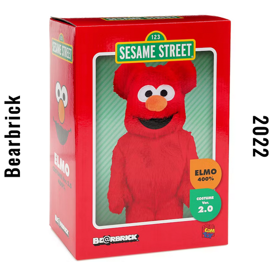 Bearbrick x Sesame Street Elmo Costume Ver. 2 400%