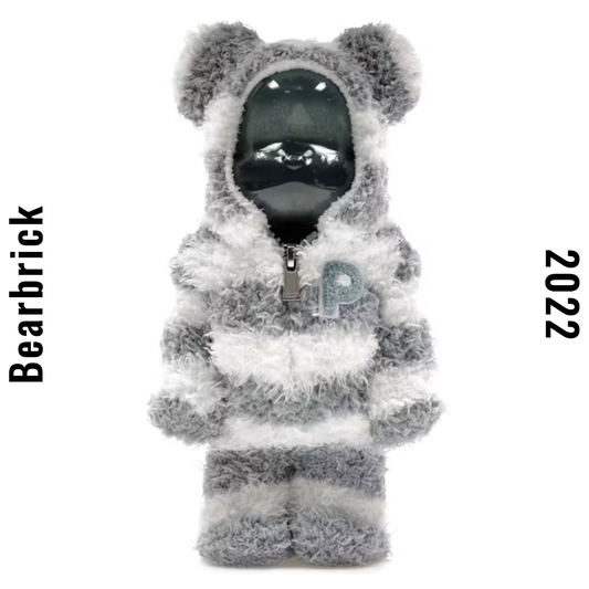 Bearbrick x Gelato Pique Pajamas 400% White/Blue