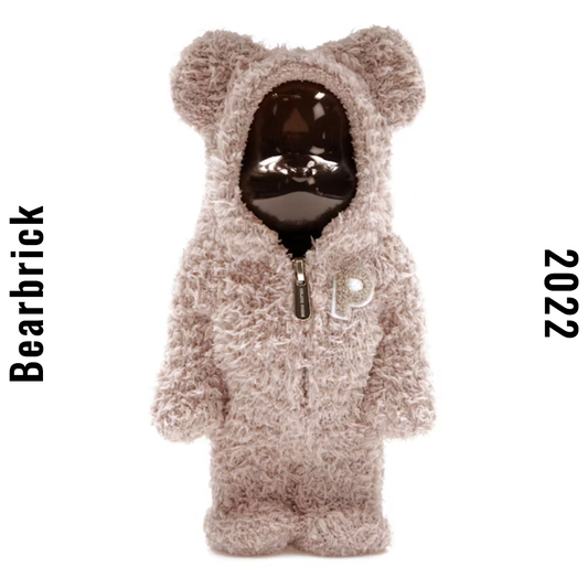 Bearbrick x Gelato Pique Pajamas 400% Brown