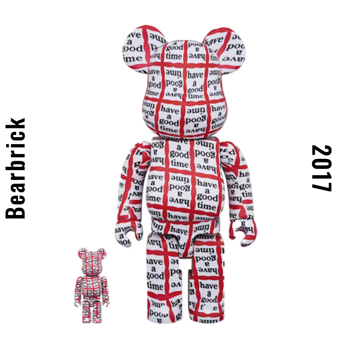 Bearbrick Have a Good Time 100%+400% Set