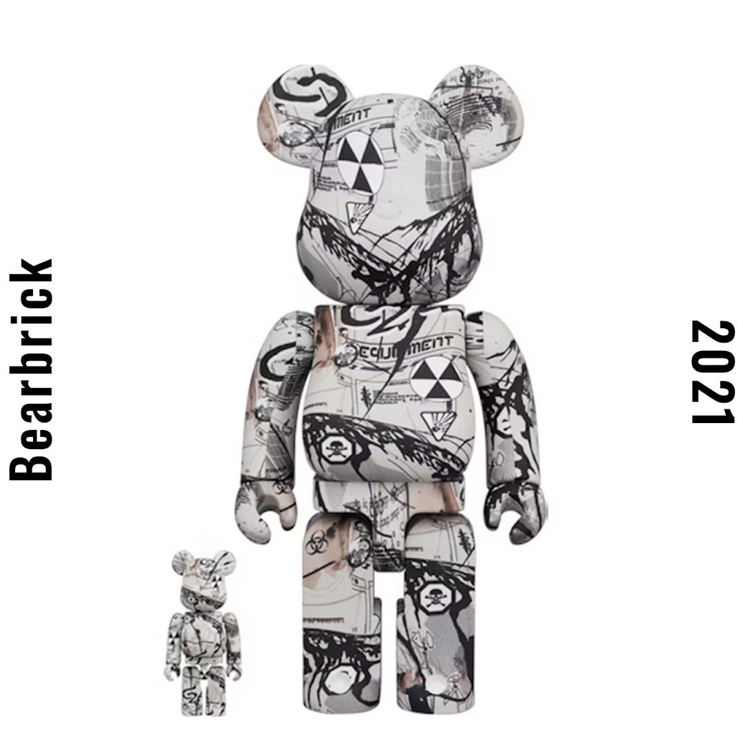 Bearbrick Hiroki Tsukuda 100%+400% Set