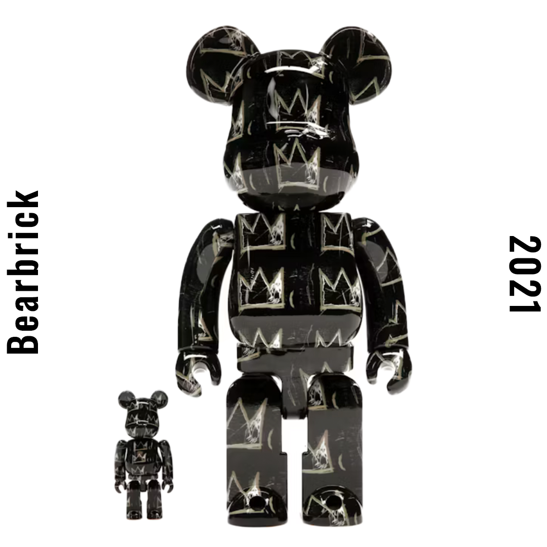 Bearbrick Jean-Michel Basquiat #8 100%+400% Set