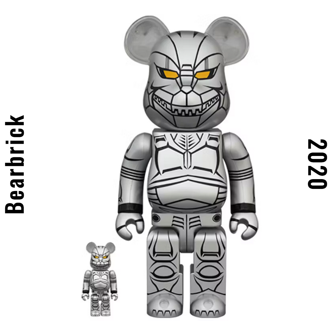 Bearbrick Mechagodzilla 100%+400% Set