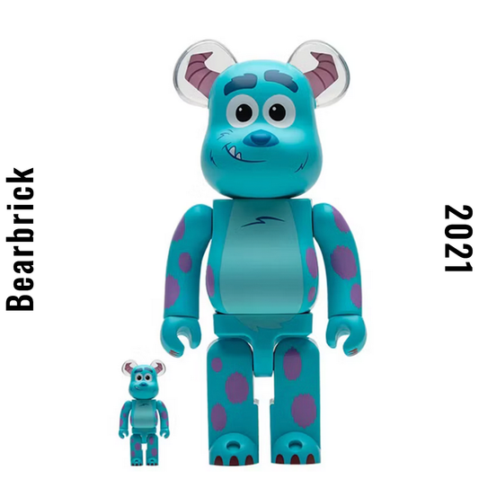 Bearbrick Disney Pixar Monsters, Inc. Sulley 100%+400% Set