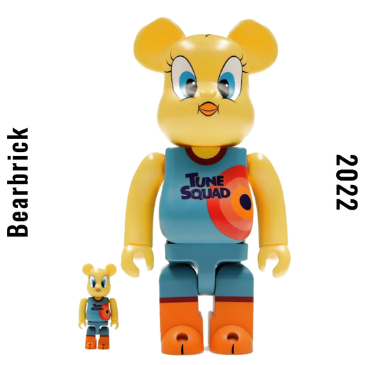 Bearbrick Space Jam Tweety 100%+400% Set