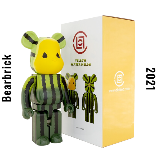 Bearbrick x CLOT Summer Fruits Yellow Watermelon 100%+400% Set