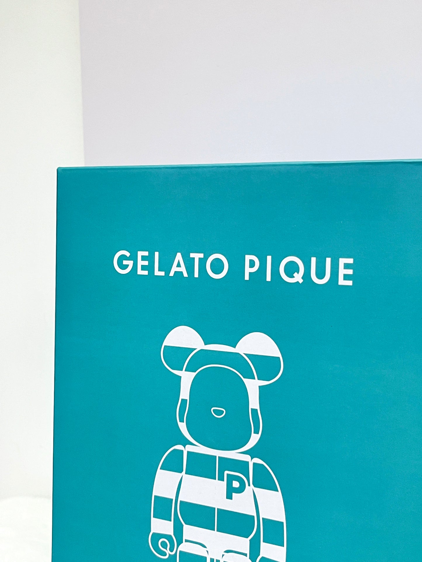 Bearbrick x Gelato Pique Pajamas 400% White/Blue