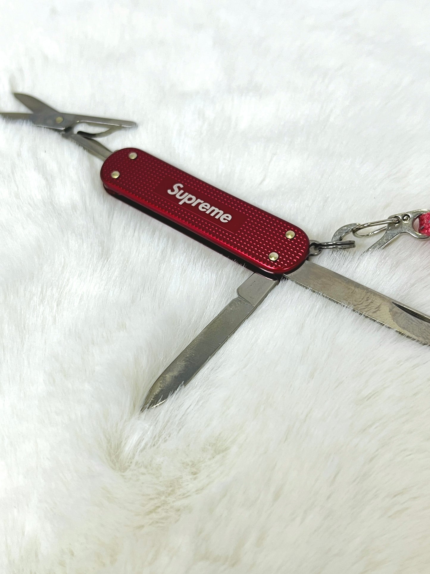 Supreme Victorinox Classic Alox Knife Red