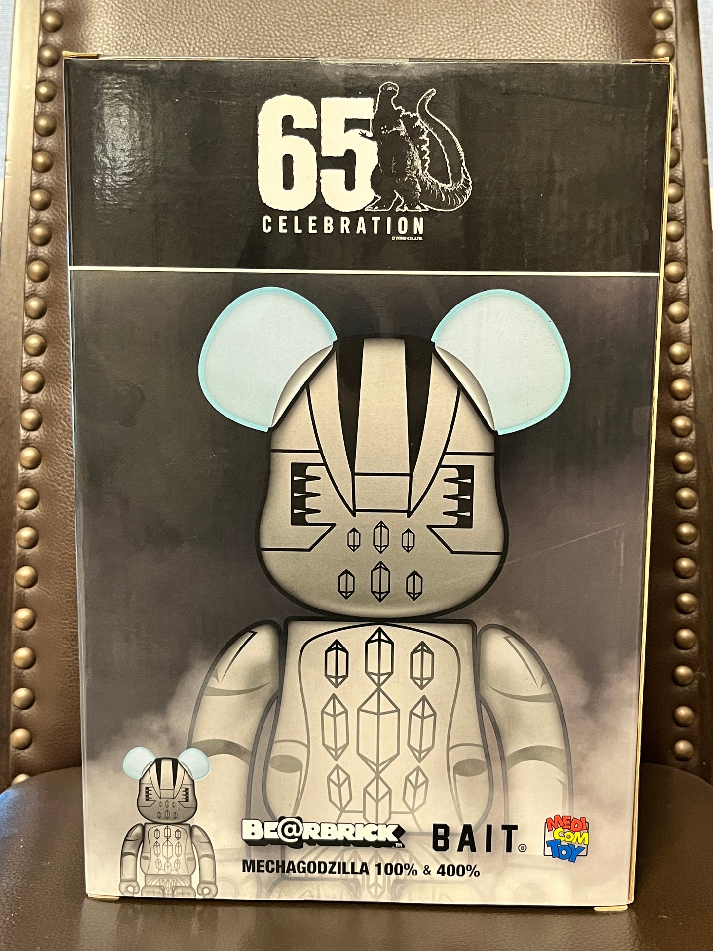 Bearbrick Mechagodzilla 100%+400% Set