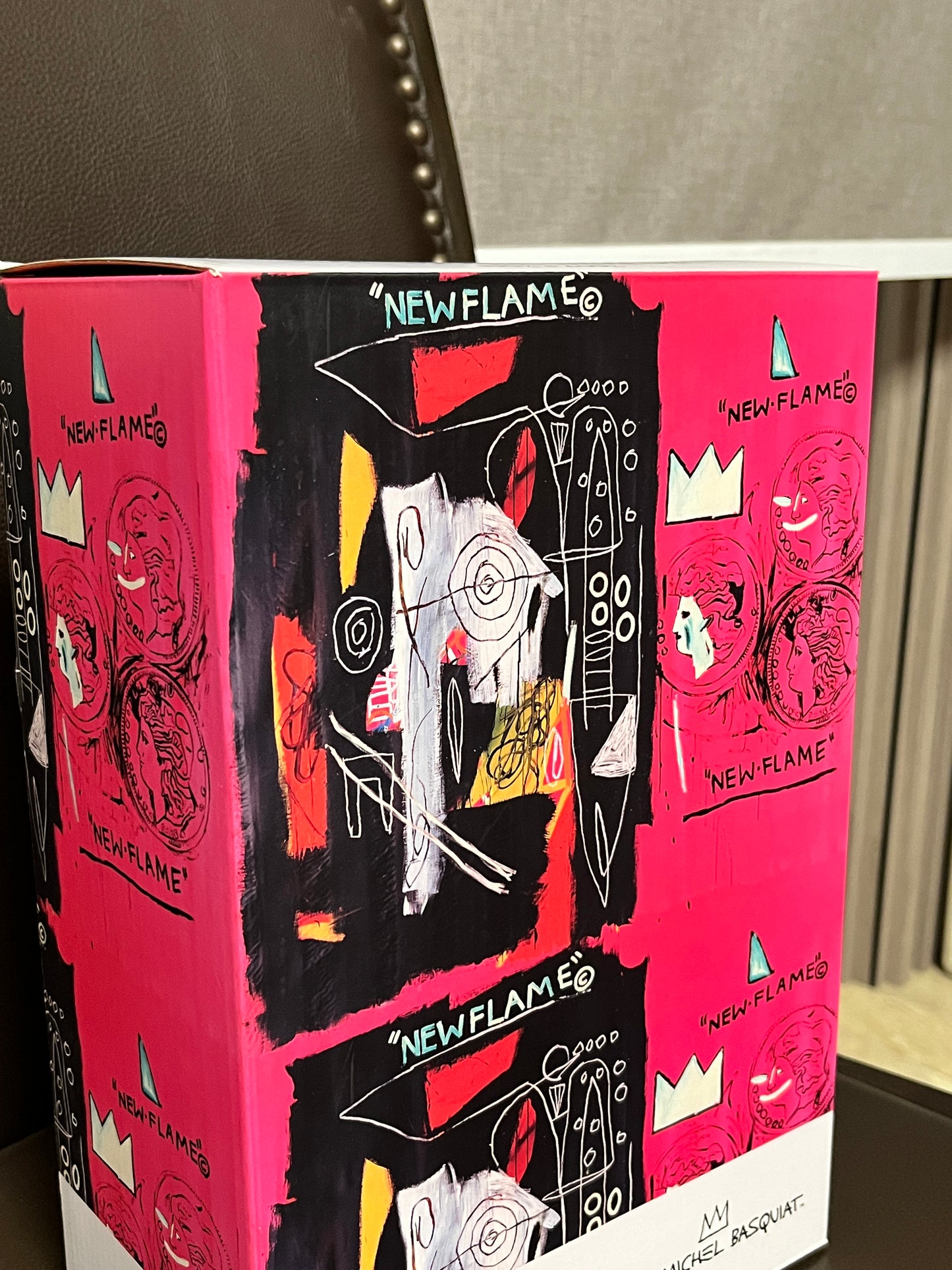 Bearbrick Andy Warhol x JEAN-MICHEL BASQUIAT #1 100%+400% Set