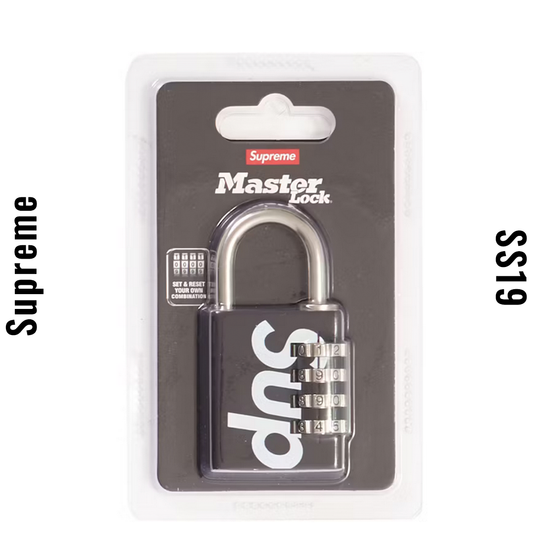 Supreme Masterlock Numeric Lock Black