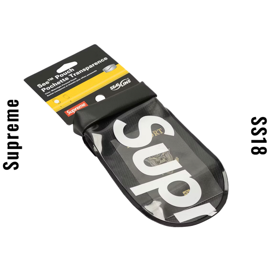 Supreme Sealline See Pouch Small Black