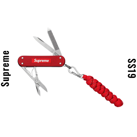 Supreme Victorinox Classic Alox Knife Red